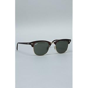 Ray Ban The 49mm Clubmaster Sunglasses in Mock Tortoise,Sunglasses for Unisex