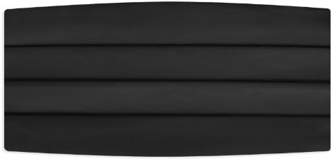 Black Satin Cummerbund