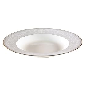 Nikko Ceramics Sky Symphony 9-1 2-Inch Rim Soup Pasta by Nikko