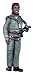 Patriotic African American Man USA Air Force Christmas Ornament #W9747