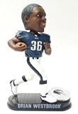 Philadephia Eagles Brian Westbrook Forever Collectibles Black Base Edition Bobble Head