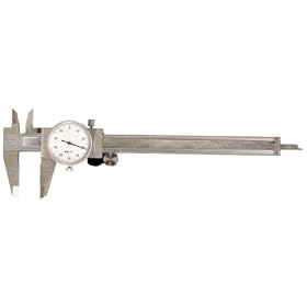 General Tools 107G 6-Inch Stainless Steel Dial Caliper by General Tools