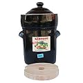 G�rtopf-Set braun 5l mit Deckel