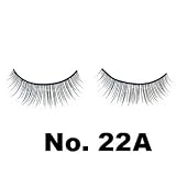 Model 21 False Eyelashes No. 22A, 10 Pairs