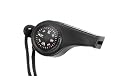 Super Whistle with Compass & Thermometer