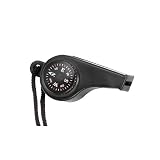 Super Whistle with Compass & Thermometer