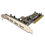 Cables Unlimited High-Speed 5 -Port USB 2.0 PCI Card (IOC3500)
