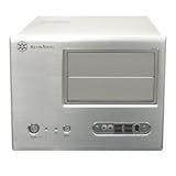 SilverStone SG01-SW Aluminum MicroATX Desktop Computer Case - Retail (Silver)