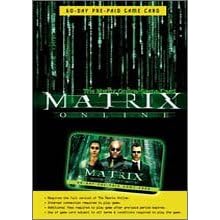 Matrix Online Game Card: Video Games