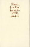 S�mtliche Werke, 10 Bde., Bd.5, Vorschule der �sthetik: Abt. I/5