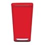 Oxo Good Grips Red Steel Rectangular Trash Can, 8-Gallon
