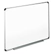 Universal 43734 Magnetic Dry Erase Board, Melamine, 48 x 36, White, Aluminum/Plastic Frame