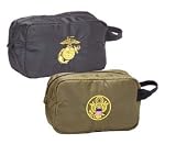 Military Logo Embroidered Travel Kit Bag