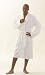 Egyptian White Showl Collar Bathrobe XXL