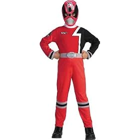 Red Power Rangers SPD Standard Costume (Size 4-6)