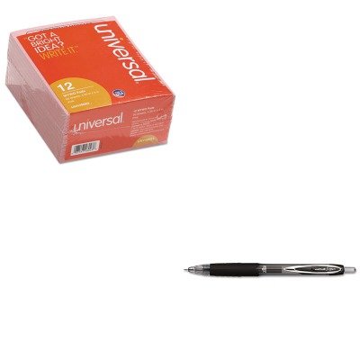KITSAN1736097UNV48023--Value-Kit--Uniball-Signo-207-Roller-Ball-Retractable-Gel-Pen-SAN1736097-and-Universal-I