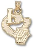 Utah Jazz I Heart Logo 3/4 Charm/Pendant