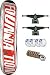 Foundation F-Bar Xerox Complete Skateboard - 8.0 - Black/Red W/Mini Logo Wheels and B...