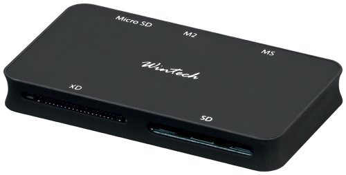 Wintech ALL IN ONE CR-25 externes Kartenleseger&auml;t schwarz Preisvergleich