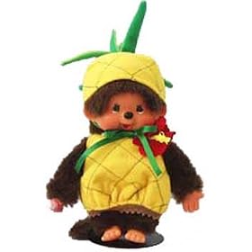 Monchhichi Fruit Costume Pineapple Plush Doll