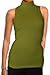 Ooh La La Sleeveless Mock Turtleneck, Cowl Neck or Crew Neck Top