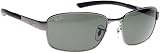 Ray Ban Rb 3413 004 58 Gun Metal Designer Polarized Sunglasses