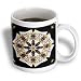 Black Diamond Flower - 15oz Mug