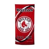 MLB Boston Red Sox Towel - Fiber Reactive Pool/Beach/Bath Towel (Team Color)