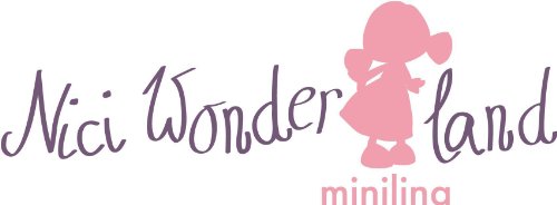 Imagen 3 de Nici 33236  - Muñeca camisón con una máscara para dormir para mini muñeca de Lina [importado de Alemania]