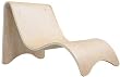 Lumisource CHR-WDSTACKER N Wood Stacker Natural Chair