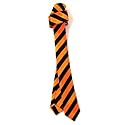 Rock-Krawatte STRIPES neon orange