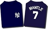 Mickey Mantle New York Yankees #7 Cooperstown Name and Number T-Shirt