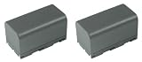 Multipack (2 Count): Includes EXPEDITED SHIPPING AT CHECKOUT With Extended Performance Replacement Battery for Specific Digital Camera and Camcorder Models / Compatible with SAMSUNG SB-L110A, SB-L160, SB-L320, SC-L520, SC-L530, SC-L550, VM-A350, VM-A400, VM-A5500, VP-L2000, VP-L3000, VP-L4000