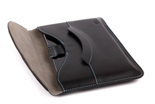 DURAGADGET Faux Leather Pouch Cover With Pull Tab Release Compatible With Storage Options 55662 Scroll Evoke 7-inch - (Dual Core ARM Cortex A9 1.6GHz, 8GB Memory, Android 4.1) & CloudNine Neuropad Infinity -- Allwinner A13 1.0GHz CPU (up to 1.5GHz maximum)Processor (Latest Ice Cream Sandwich OS) Tablet PC