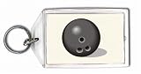Keychain with the image of: Bowling Reviews