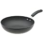 Meyer Circulon 2 Hard Anodised Open Stirfry Wok with Total® Non-stick coating, 30 cm