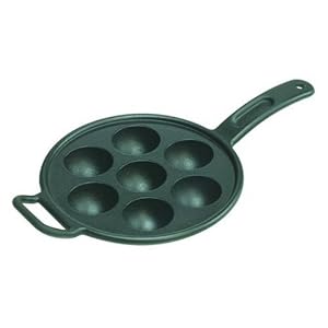 Lodge Pro-Logic Cast-Iron Aebleskiver Pan by Irons