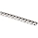 HKK Single Strand Roller Chain, Riveted, Stainless Steel