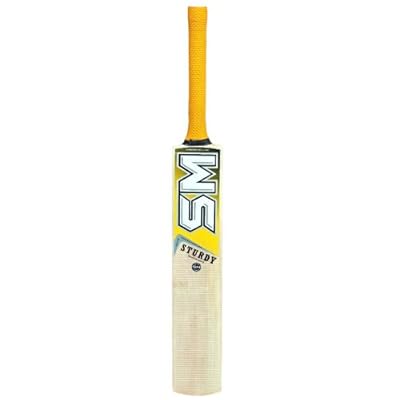 SM Sturdy Kashmir Willow Bat, Short Handle