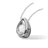 1/8ct tw Pear Shape Drop Pend