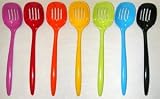 Spoon - Slotted - Melamine - Pink
