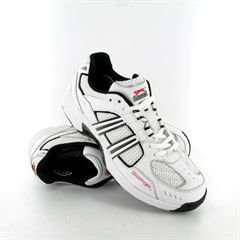 Slazenger Elite Pro Cricket Shoe Mens White Black 8 UK