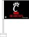 Cincinnati Bearcats Licensed Tail-Gate Car Flag