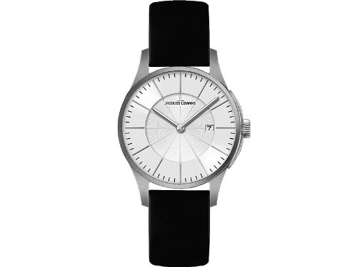 Jacques Lemans Classic Herren-Armbanduhr XL London Analog Leder 1-1461Z