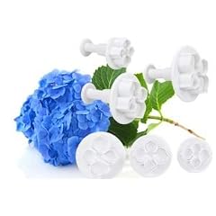 Ausstecher-Set mit Auswerfer Hortensie