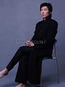 Black Cashmere Long Gown