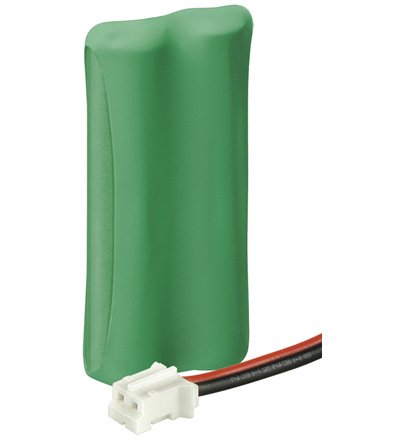 Wentronic Ersatzakku f&uuml;r schnurlose Telefone (600 mAh, 2,4V)