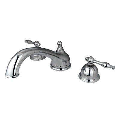 Chicago Roman Tub Filler Polished Brass