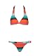 Distinguished Hot Kiss Spumoni 2pc Bikini Halter Top and Brazil Bottom While You Still Can