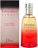 Fahrenheit Summer Fragrance by Christian Dior for Men 3.4 oz Eau de Toilette Spray 2005 Limited Edition